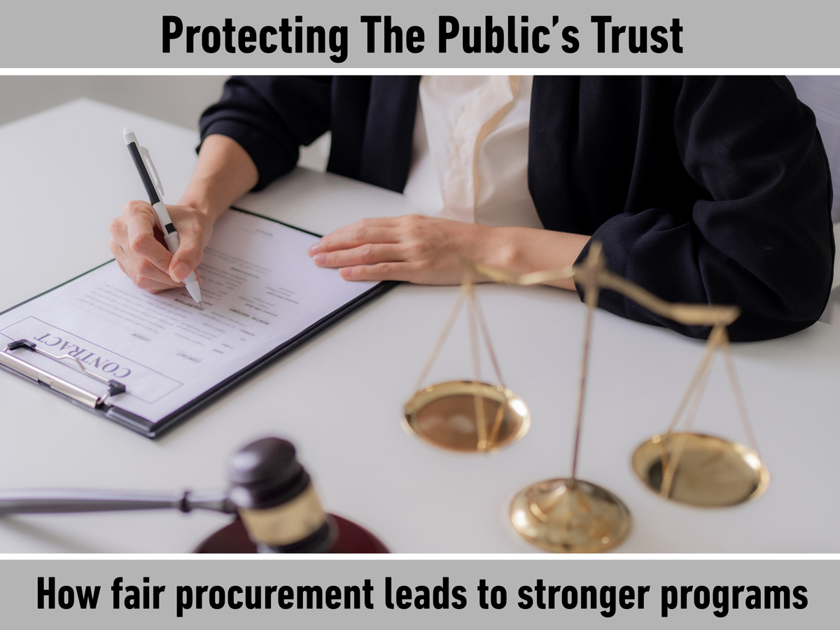 Stewards of the Public Good: The Case for Competitive Bidding 